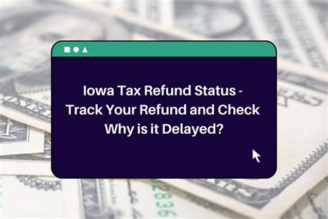 If the tax office has further inquiries and requests you to submit documents, the processing time extends accordingly. . Track iowa tax refund